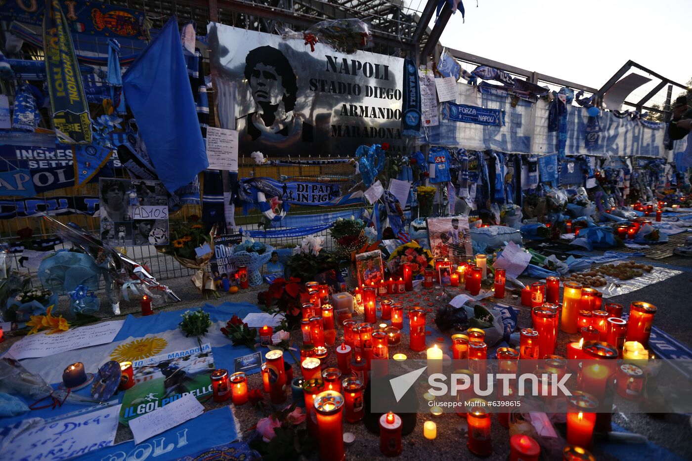 Italy Soccer Maradona Death