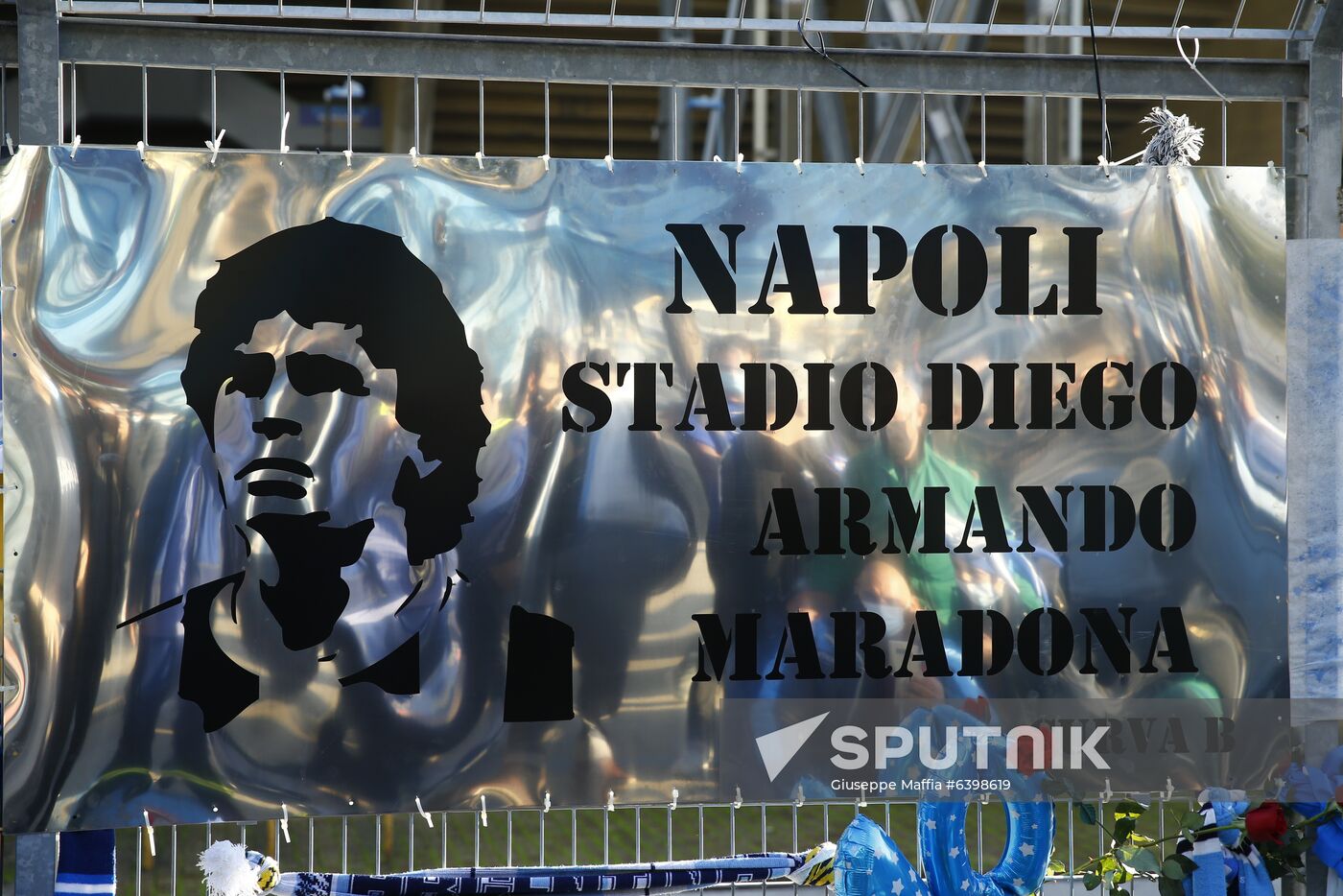 Italy Soccer Maradona Death