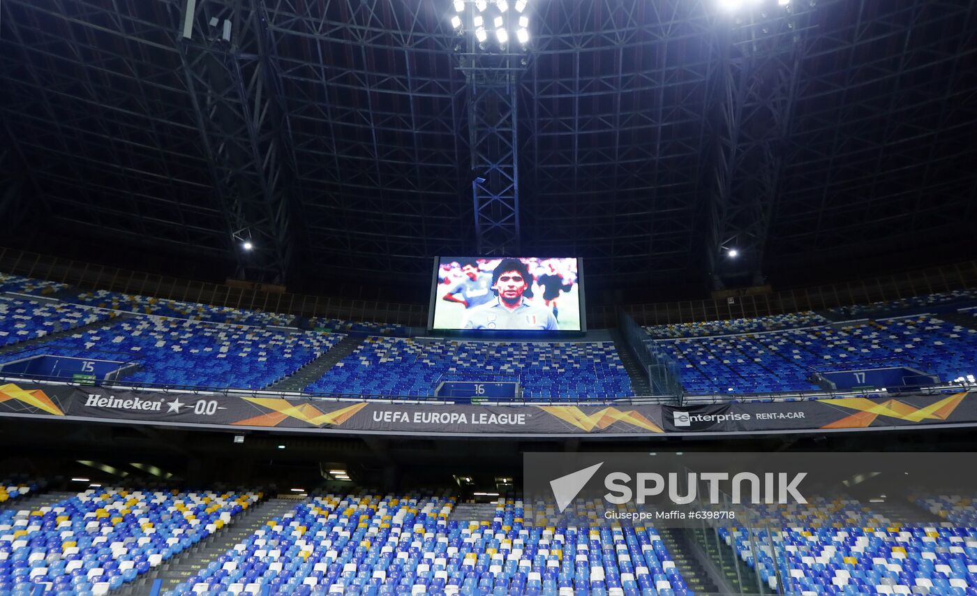 Italy Soccer Maradona Death 