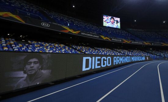 Italy Soccer Maradona Death 