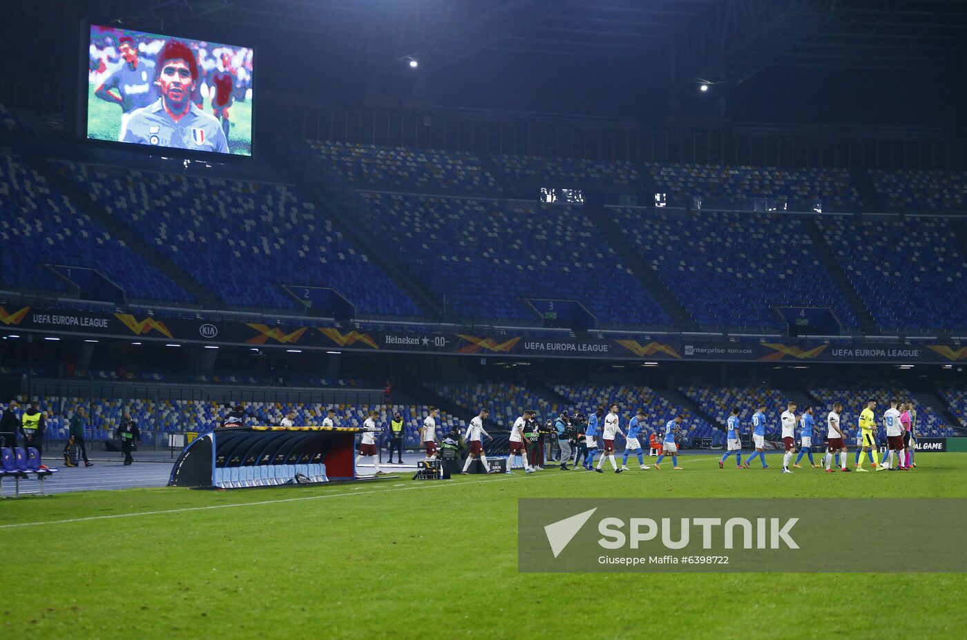 Italy Soccer Maradona Death 