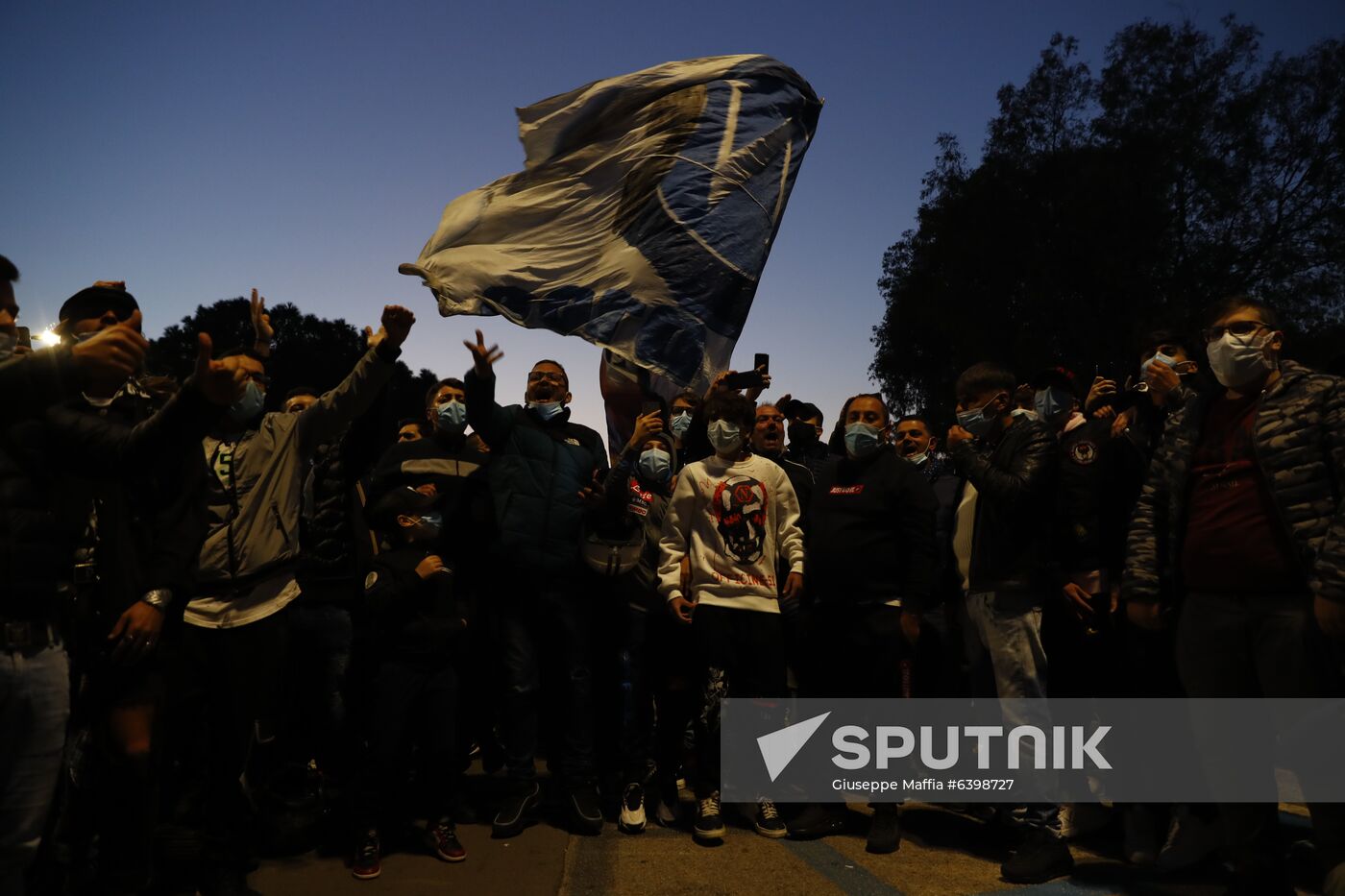 Italy Soccer Maradona Death 