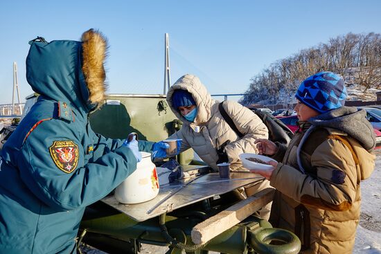 Russia Snow Cyclone Aftermath