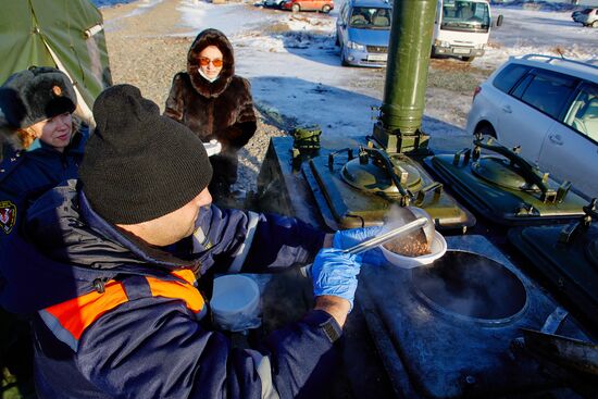 Russia Snow Cyclone Aftermath