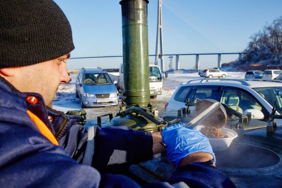 Russia Snow Cyclone Aftermath