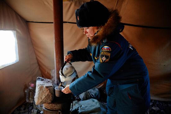Russia Snow Cyclone Aftermath