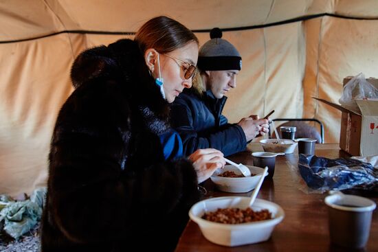 Russia Snow Cyclone Aftermath