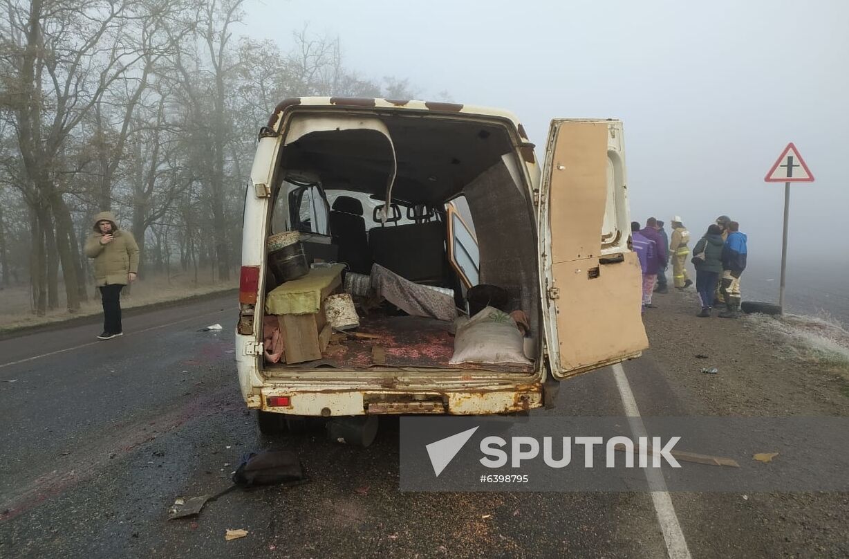 Russia Deadly Road Accident