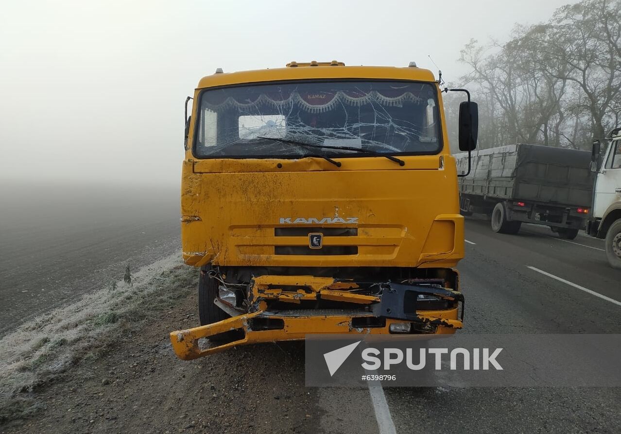Russia Deadly Road Accident