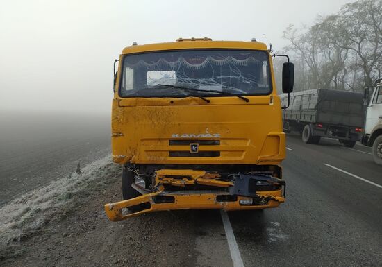 Russia Deadly Road Accident