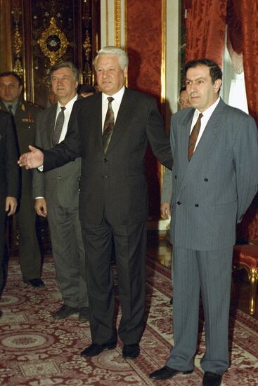 President of Armenia Levon Ter-Petrosyan visits Russia