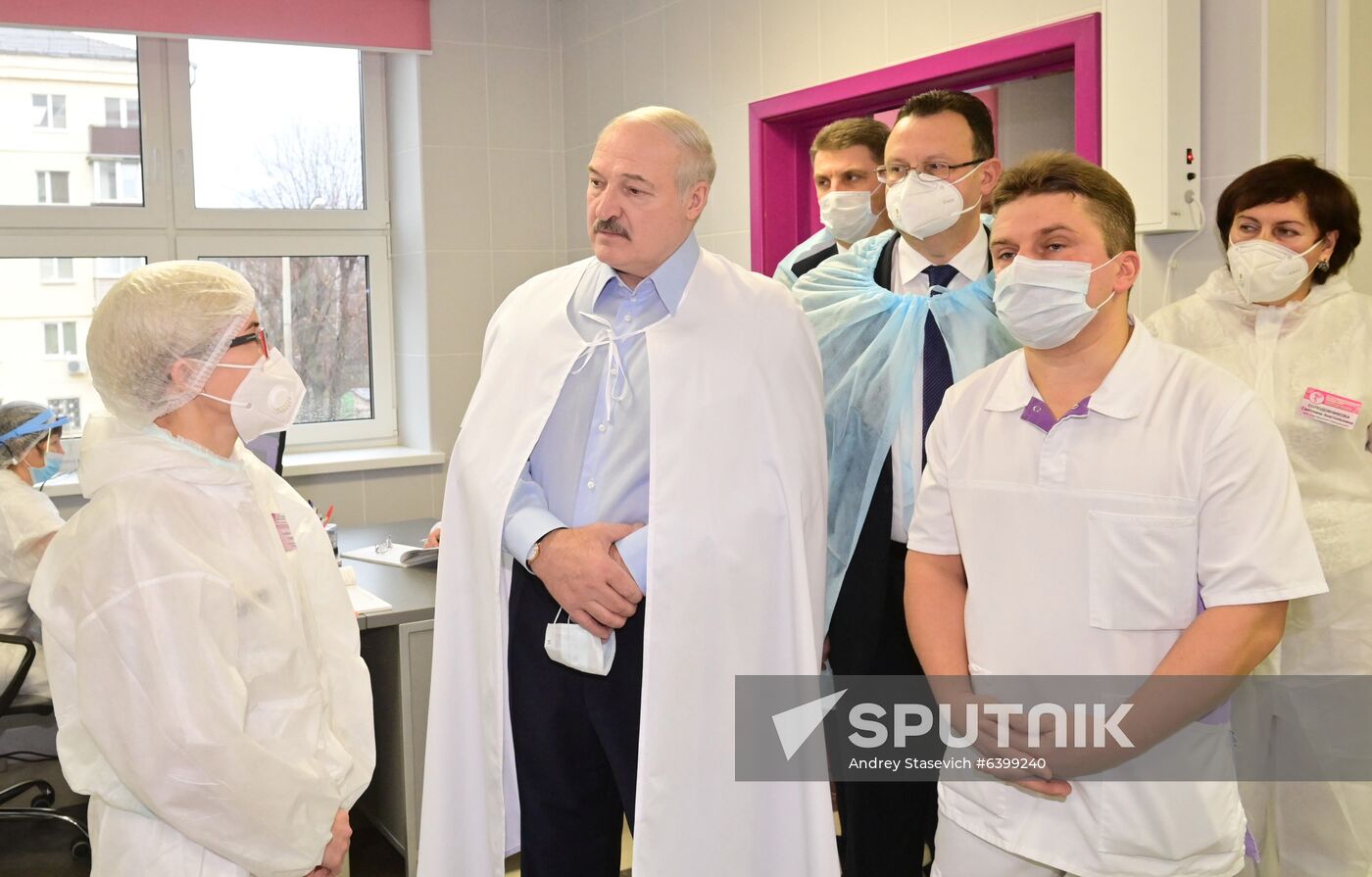 Belarus Lukashenko Transfusiology Center