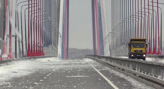 Russia Snow Cyclone Aftermath 
