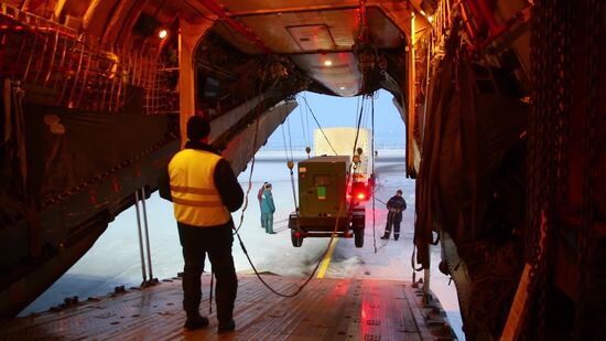 Russia Snow Cyclone Aftermath 