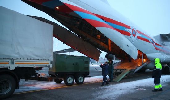 Russia Snow Cyclone Aftermath 