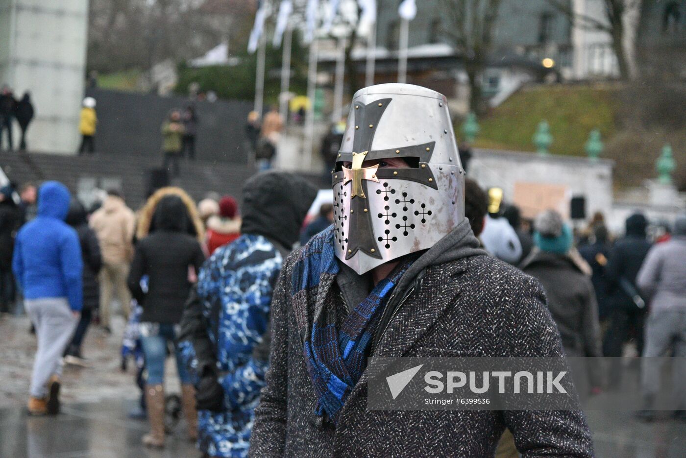 Estonia Coronavirus Protest