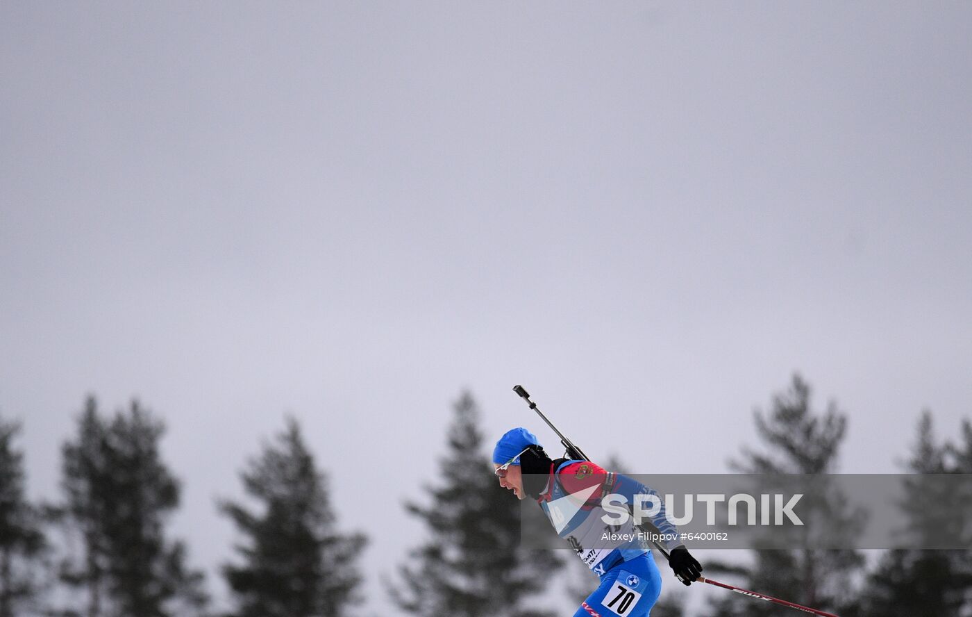Finland Biathlon World Cup Men Individual