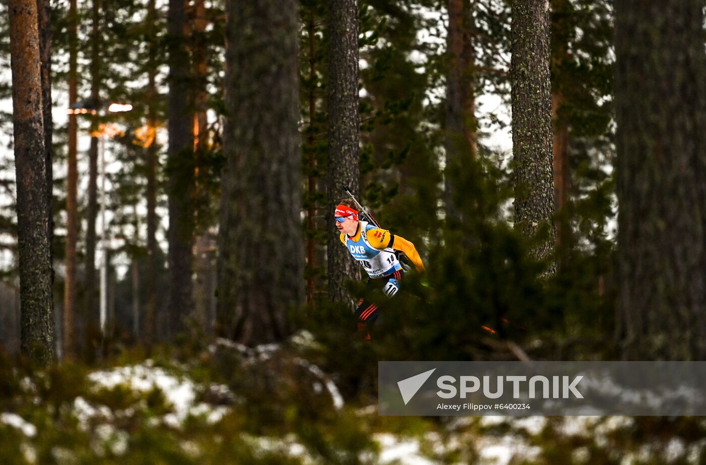 Finland Biathlon World Cup Men Individual