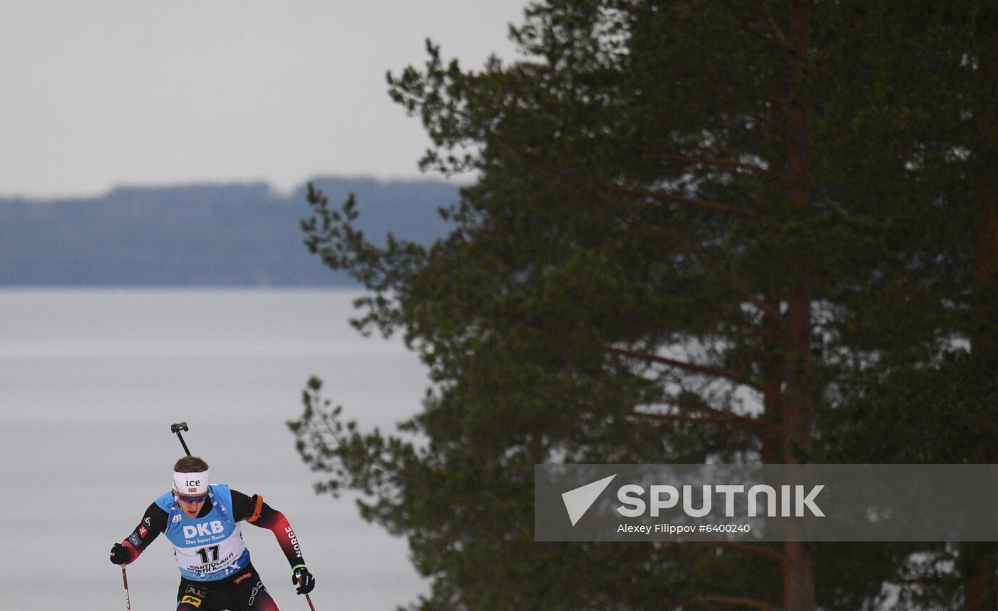 Finland Biathlon World Cup Men Individual