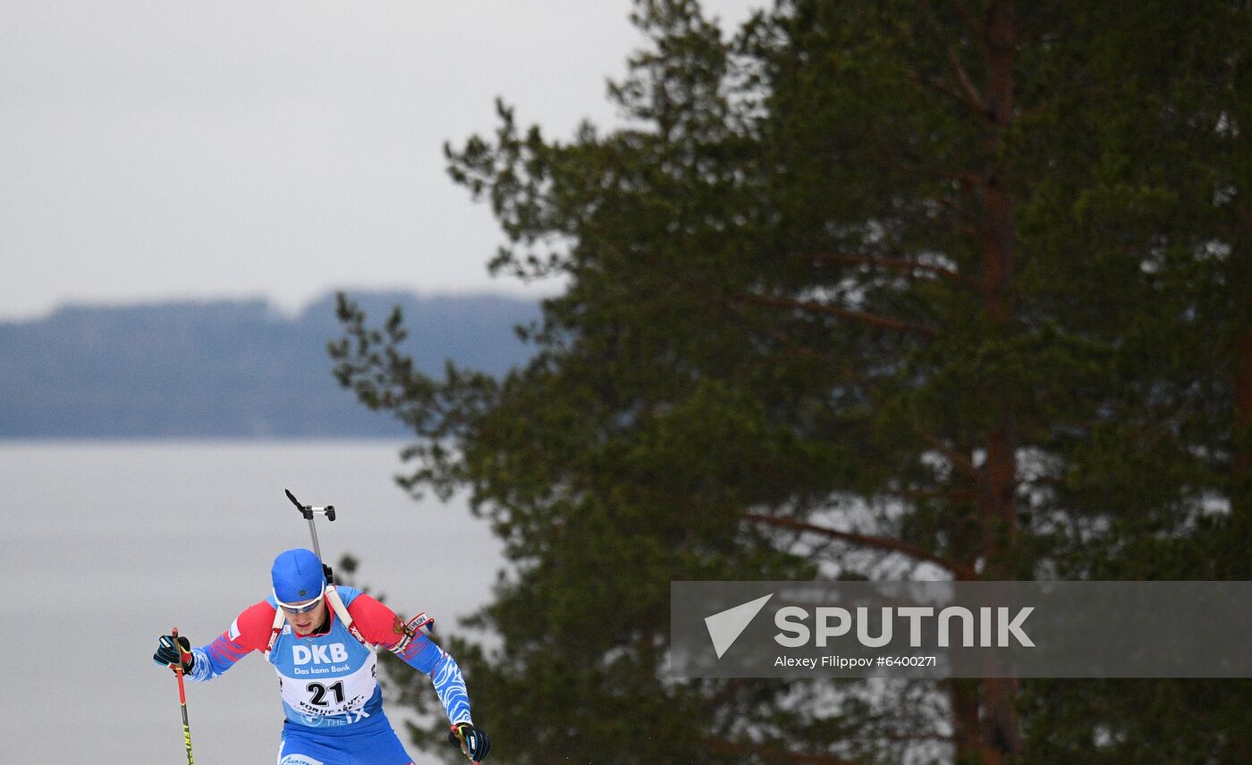Finland Biathlon World Cup Men Individual