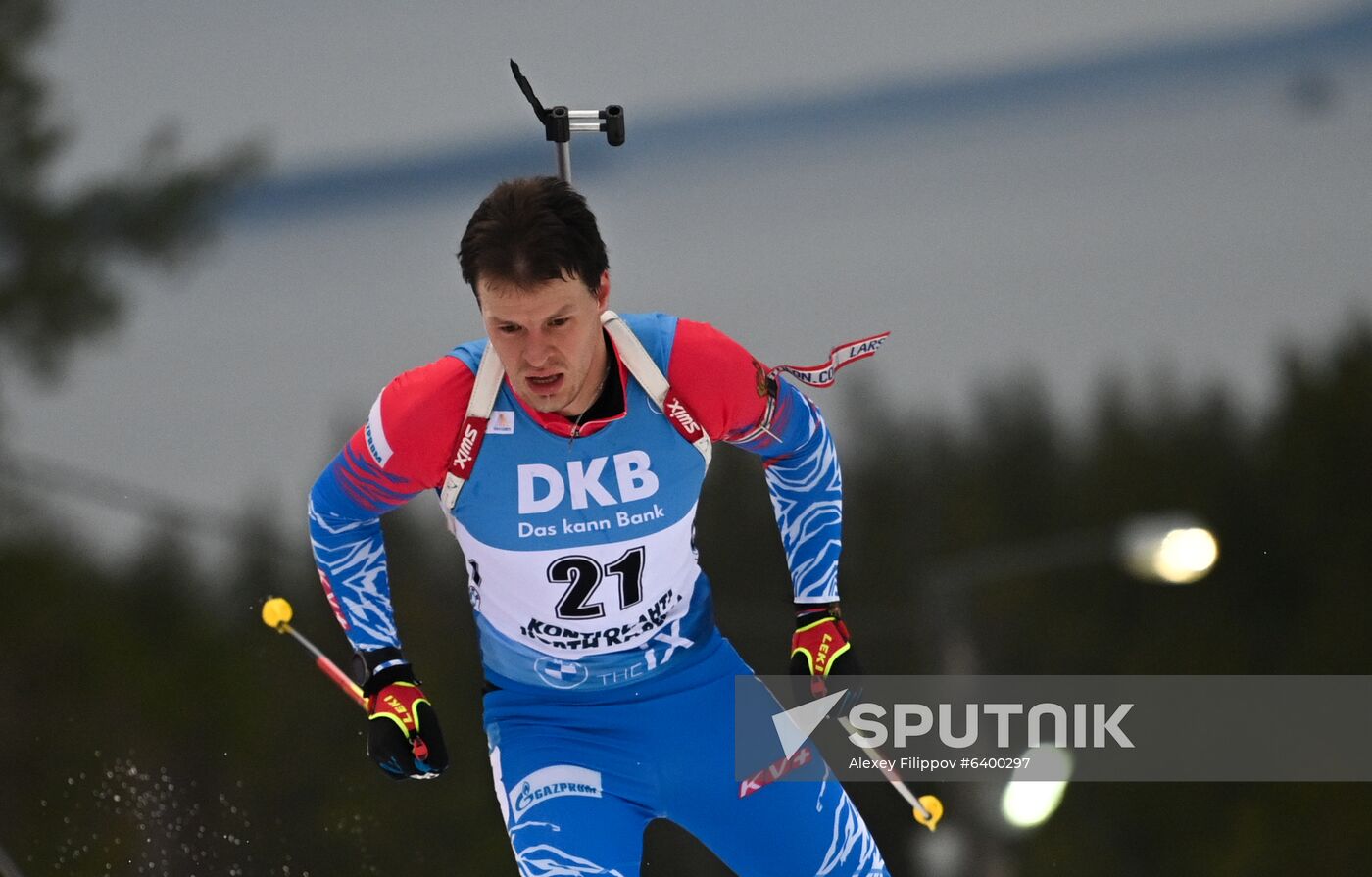 Finland Biathlon World Cup Men Individual