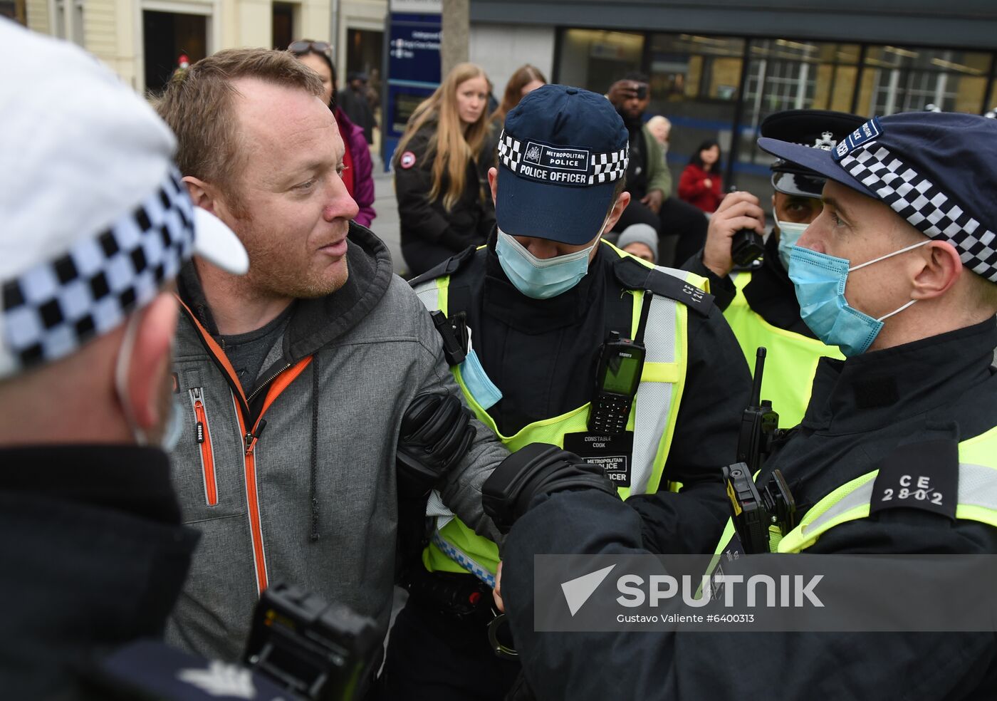 Great Britain Coronavirus Protest