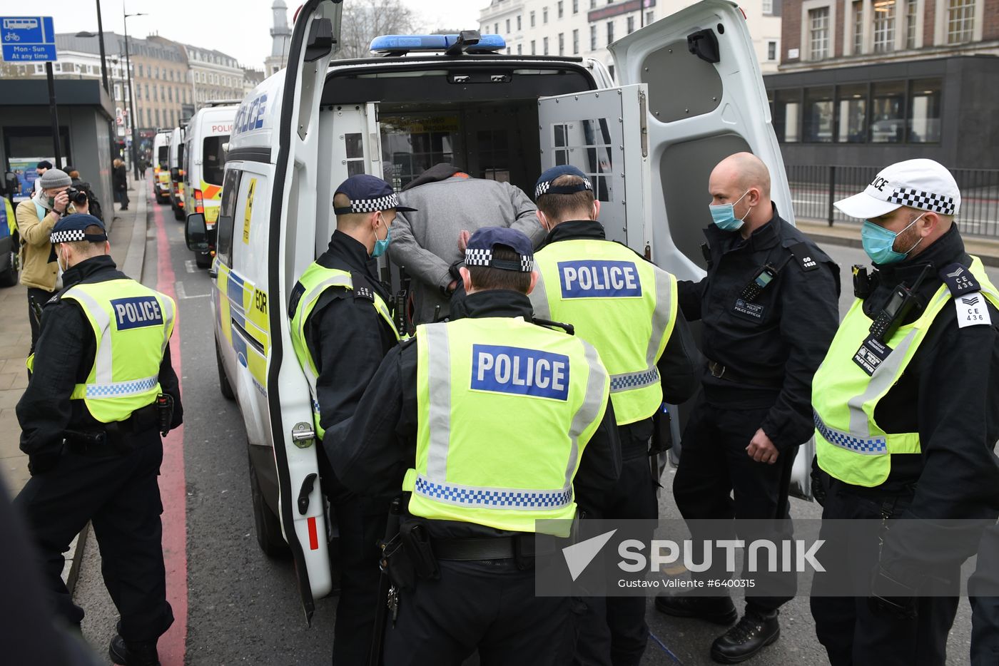Great Britain Coronavirus Protest