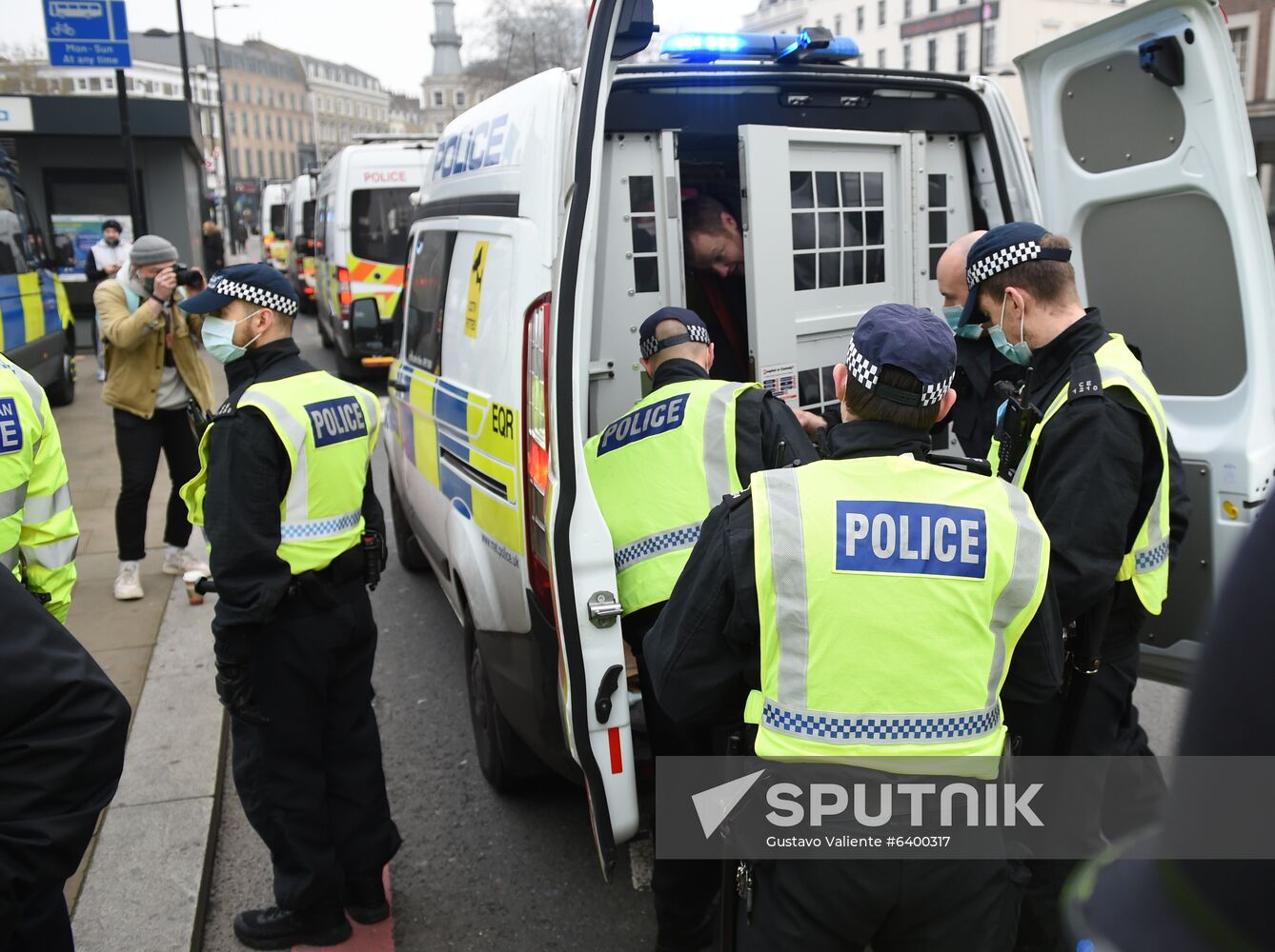 Great Britain Coronavirus Protest
