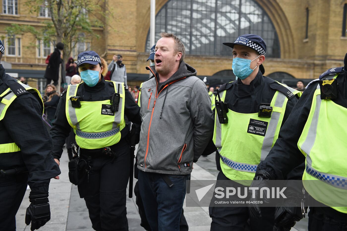 Great Britain Coronavirus Protest