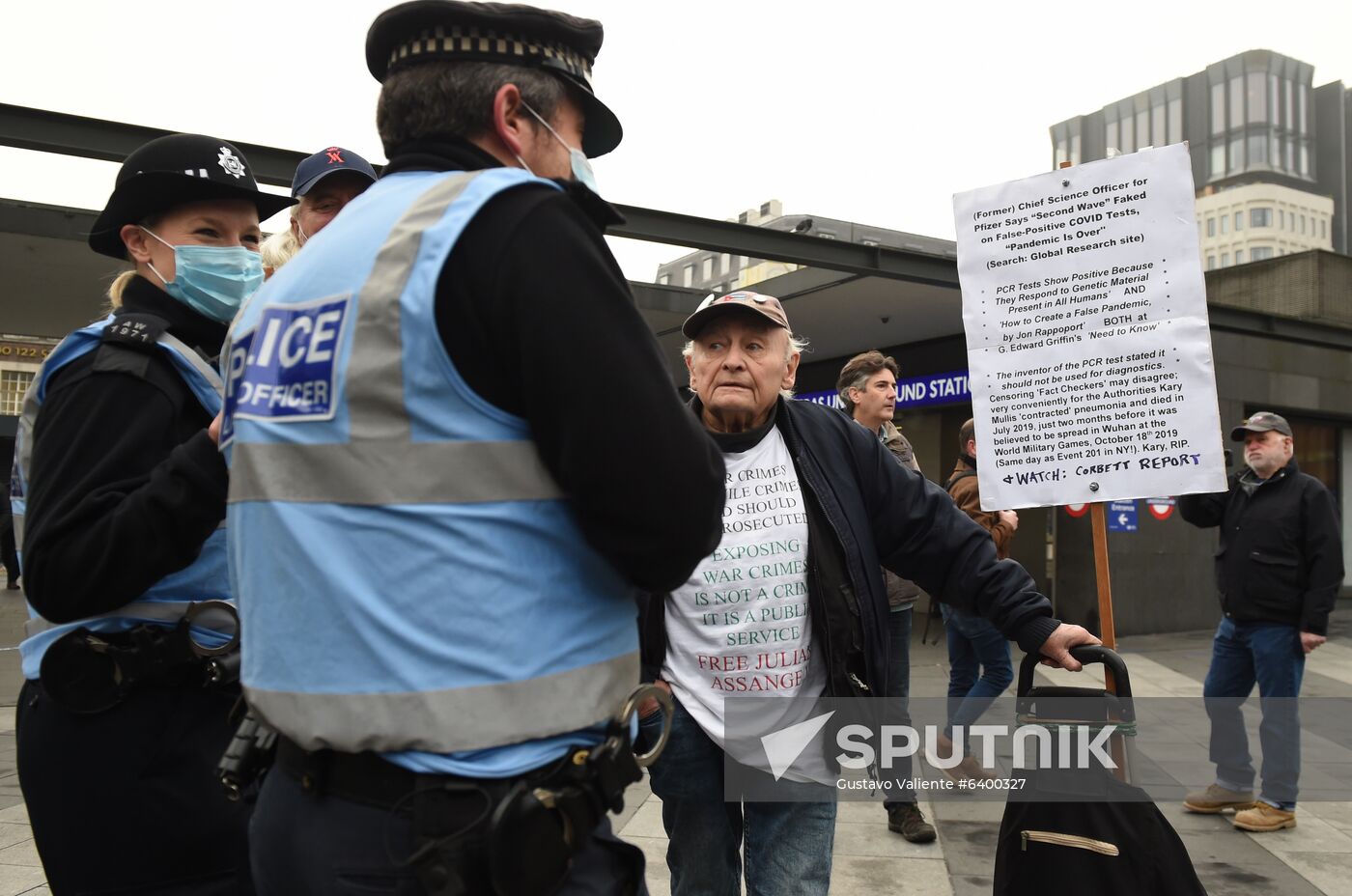 Great Britain Coronavirus Protest