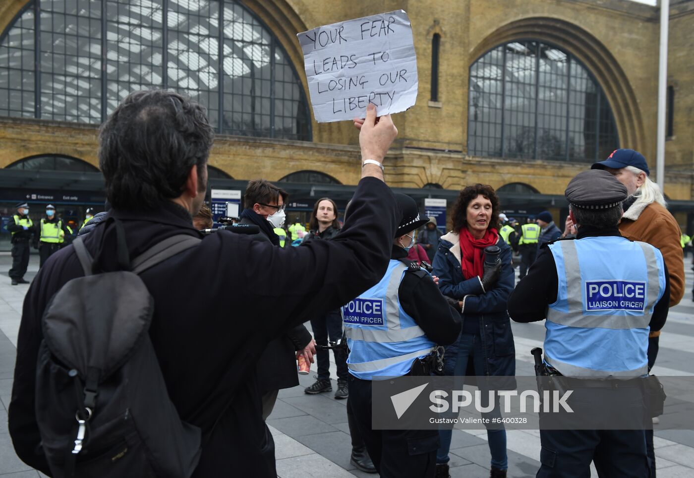 Great Britain Coronavirus Protest