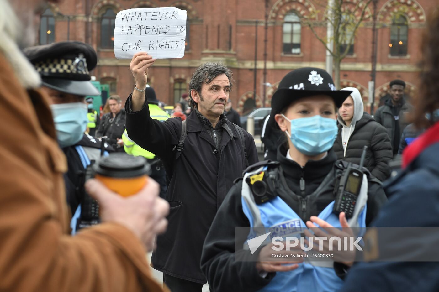 Great Britain Coronavirus Protest