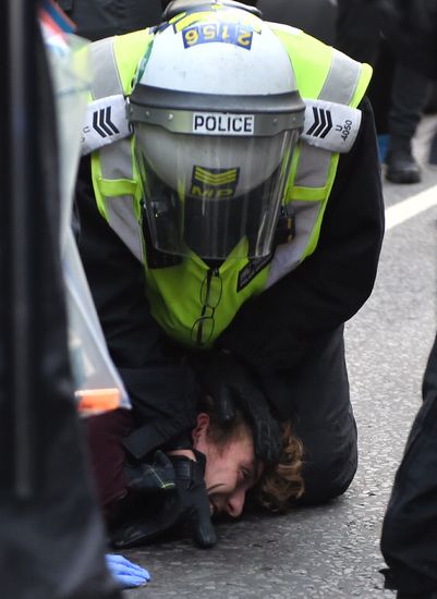 Great Britain Coronavirus Protest
