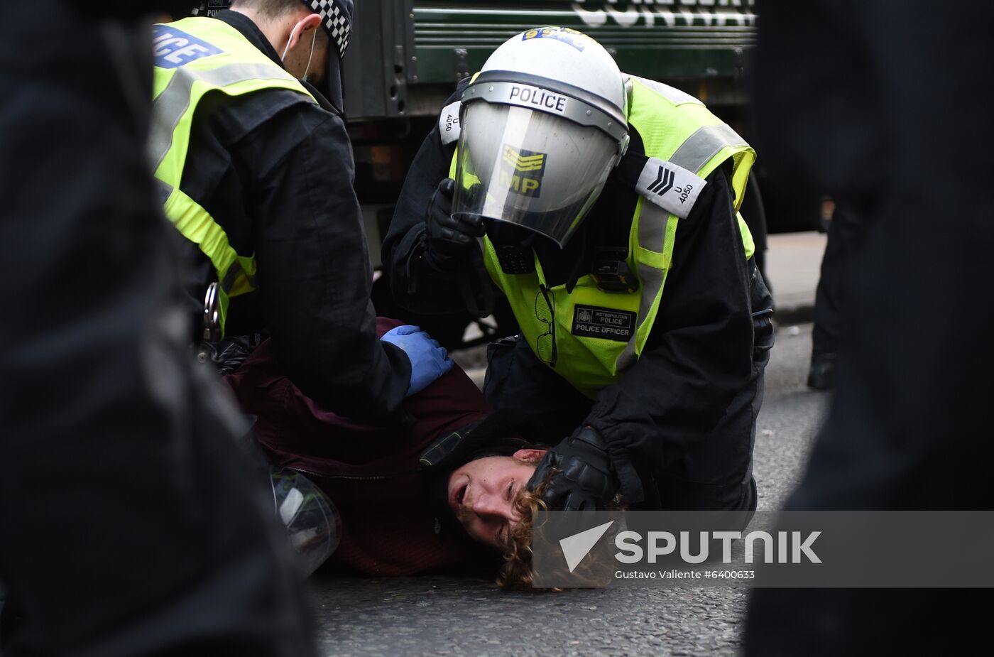 Great Britain Coronavirus Protest