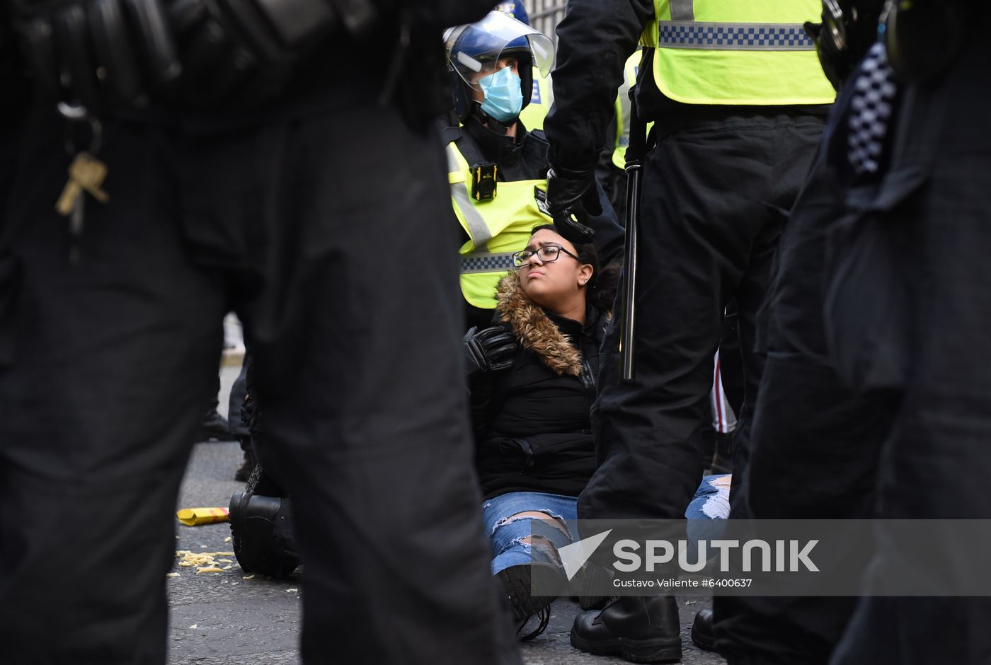 Great Britain Coronavirus Protest