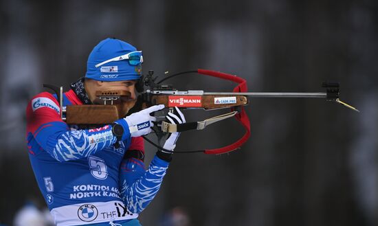 Finland Biathlon World Cup Men Sprint