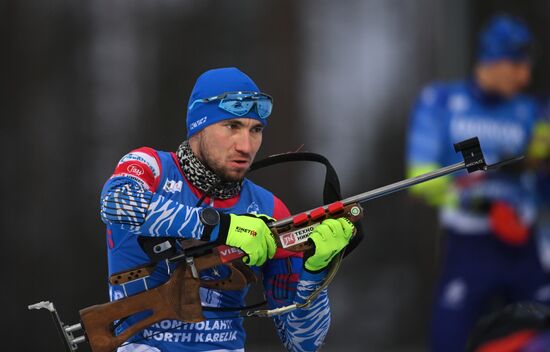 Finland Biathlon World Cup Men Sprint