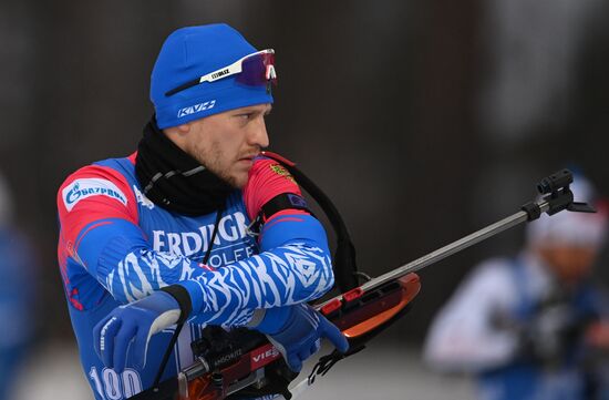 Finland Biathlon World Cup Men Sprint