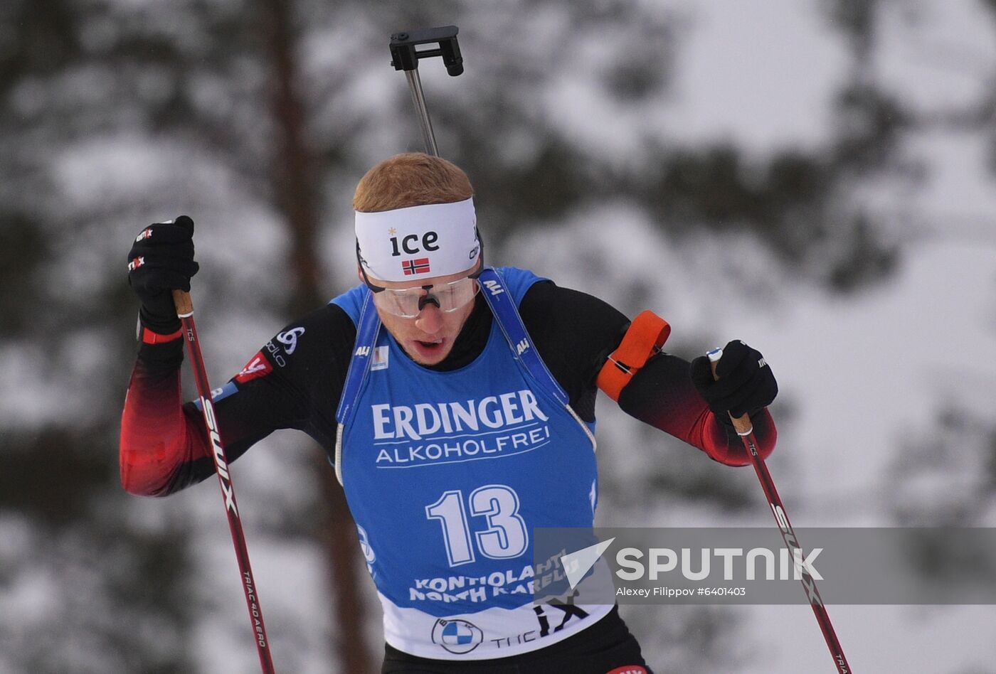 Finland Biathlon World Cup Men Sprint