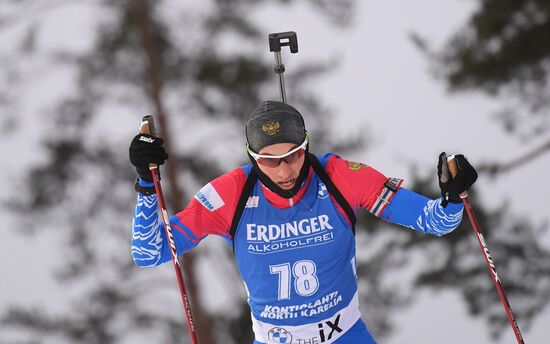 Finland Biathlon World Cup Men Sprint