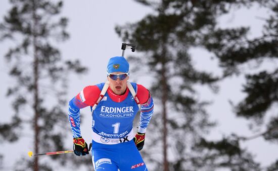 Finland Biathlon World Cup Men Sprint