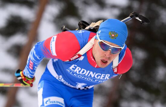 Finland Biathlon World Cup Men Sprint