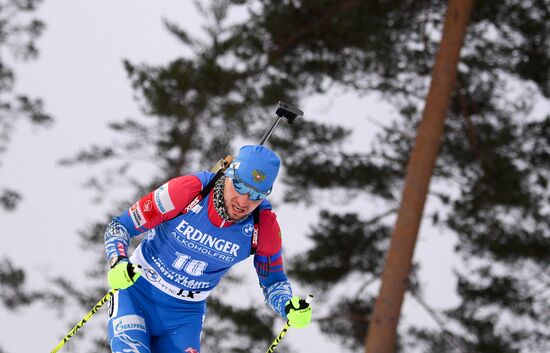 Finland Biathlon World Cup Men Sprint