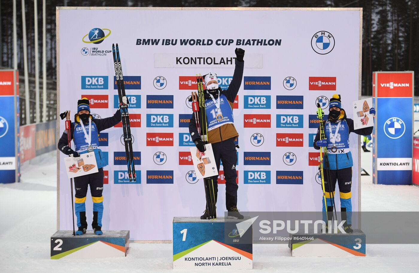 Finland Biathlon World Cup Men Sprint