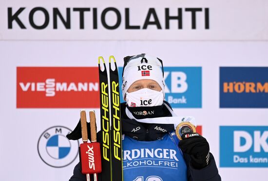 Finland Biathlon World Cup Men Sprint