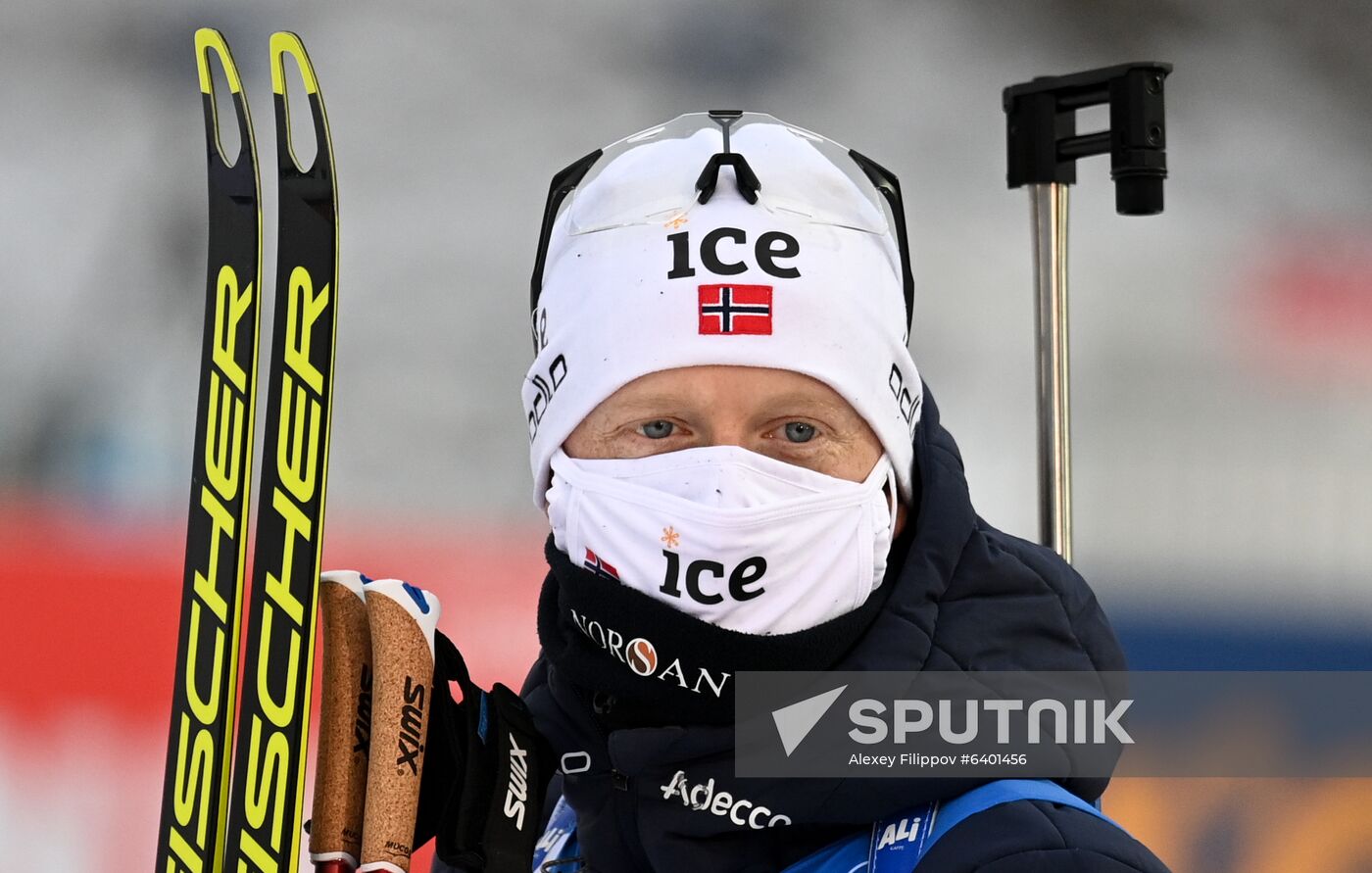 Finland Biathlon World Cup Men Sprint