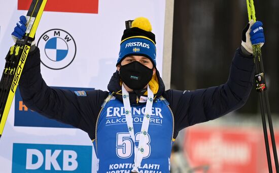Finland Biathlon World Cup Men Sprint