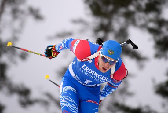 Finland Biathlon World Cup Men Sprint