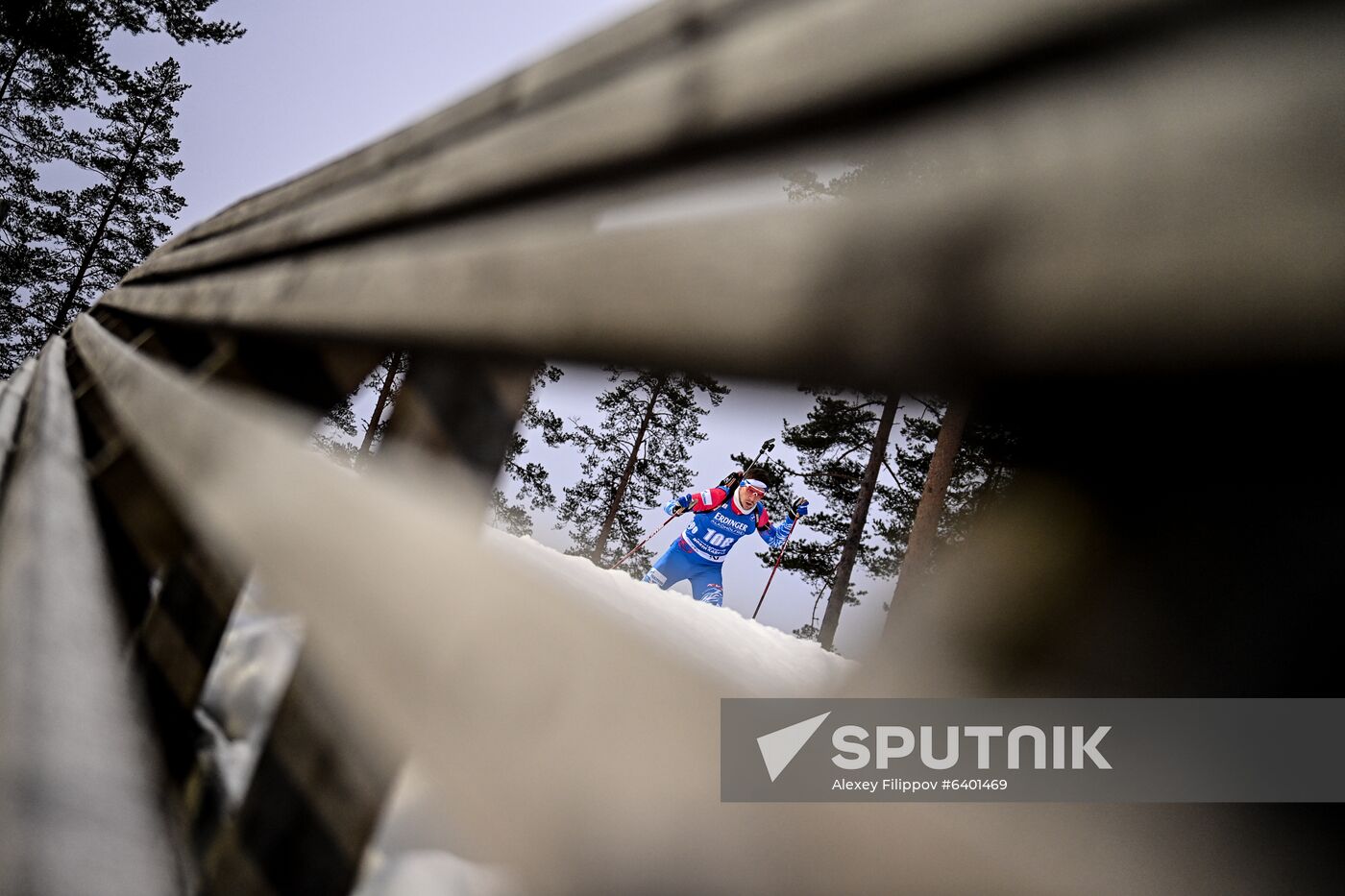Finland Biathlon World Cup Men Sprint