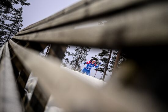 Finland Biathlon World Cup Men Sprint